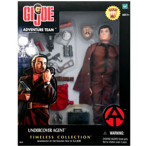 GI Joe Adventure Team Undercover Agent Timeless Collection 12" Hasbro 2002 NIB